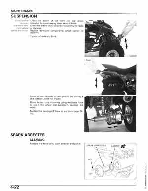 2006-2014 Honda FourTrax ATV TRX250 EX TRX250X Service Manual, Page 73
