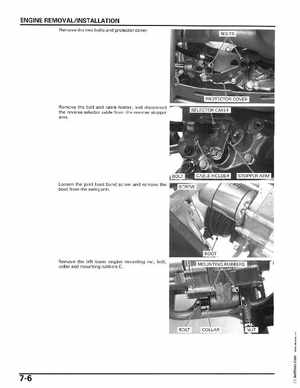2006-2014 Honda FourTrax ATV TRX250 EX TRX250X Service Manual, Page 110