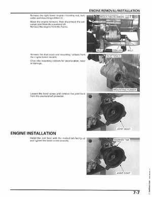 2006-2014 Honda FourTrax ATV TRX250 EX TRX250X Service Manual, Page 111