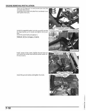 2006-2014 Honda FourTrax ATV TRX250 EX TRX250X Service Manual, Page 114