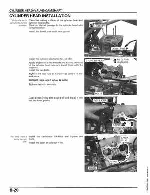 2006-2014 Honda FourTrax ATV TRX250 EX TRX250X Service Manual, Page 135