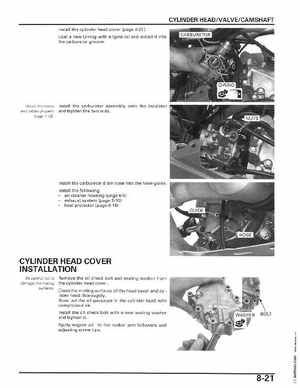 2006-2014 Honda FourTrax ATV TRX250 EX TRX250X Service Manual, Page 136