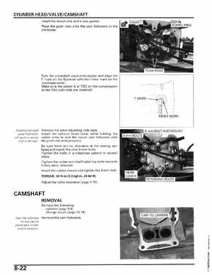 2006-2014 Honda FourTrax ATV TRX250 EX TRX250X Service Manual, Page 137