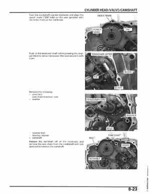 2006-2014 Honda FourTrax ATV TRX250 EX TRX250X Service Manual, Page 138