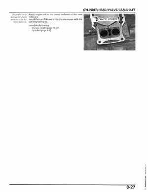 2006-2014 Honda FourTrax ATV TRX250 EX TRX250X Service Manual, Page 142