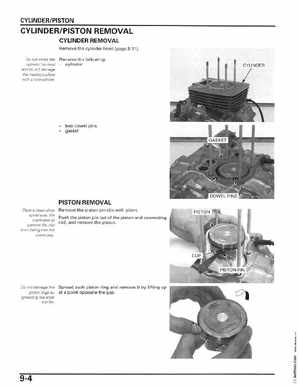 2006-2014 Honda FourTrax ATV TRX250 EX TRX250X Service Manual, Page 146