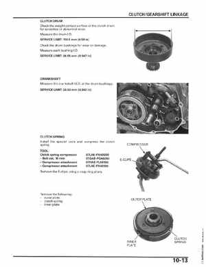2006-2014 Honda FourTrax ATV TRX250 EX TRX250X Service Manual, Page 164