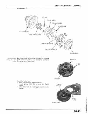 2006-2014 Honda FourTrax ATV TRX250 EX TRX250X Service Manual, Page 166