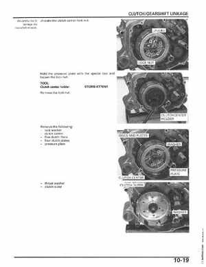 2006-2014 Honda FourTrax ATV TRX250 EX TRX250X Service Manual, Page 170