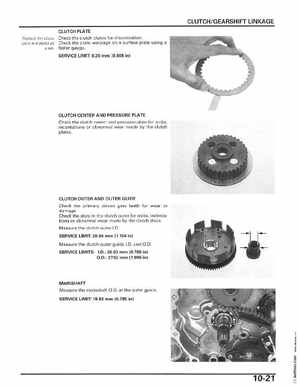 2006-2014 Honda FourTrax ATV TRX250 EX TRX250X Service Manual, Page 172