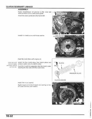 2006-2014 Honda FourTrax ATV TRX250 EX TRX250X Service Manual, Page 173