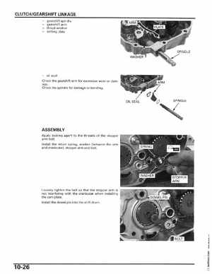 2006-2014 Honda FourTrax ATV TRX250 EX TRX250X Service Manual, Page 177