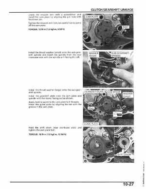 2006-2014 Honda FourTrax ATV TRX250 EX TRX250X Service Manual, Page 178