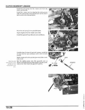 2006-2014 Honda FourTrax ATV TRX250 EX TRX250X Service Manual, Page 179