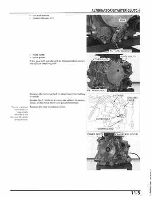 2006-2014 Honda FourTrax ATV TRX250 EX TRX250X Service Manual, Page 186