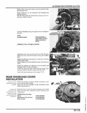 2006-2014 Honda FourTrax ATV TRX250 EX TRX250X Service Manual, Page 192