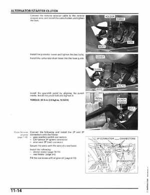 2006-2014 Honda FourTrax ATV TRX250 EX TRX250X Service Manual, Page 195