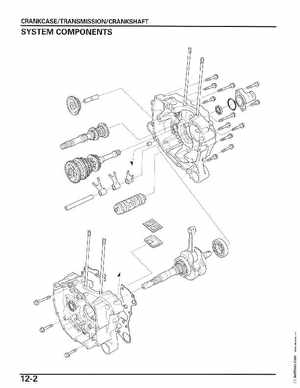 2006-2014 Honda FourTrax ATV TRX250 EX TRX250X Service Manual, Page 197