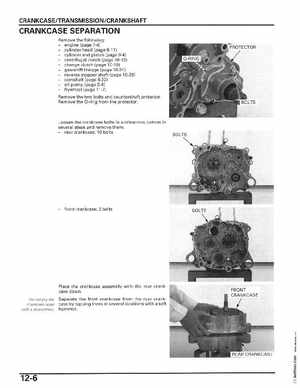 2006-2014 Honda FourTrax ATV TRX250 EX TRX250X Service Manual, Page 201