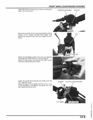 2006-2014 Honda FourTrax ATV TRX250 EX TRX250X Service Manual, Page 224
