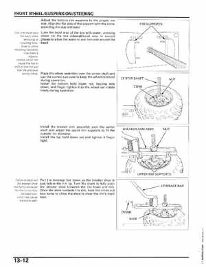2006-2014 Honda FourTrax ATV TRX250 EX TRX250X Service Manual, Page 227