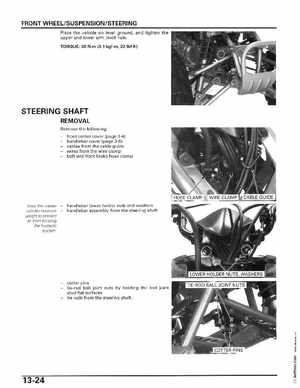 2006-2014 Honda FourTrax ATV TRX250 EX TRX250X Service Manual, Page 239