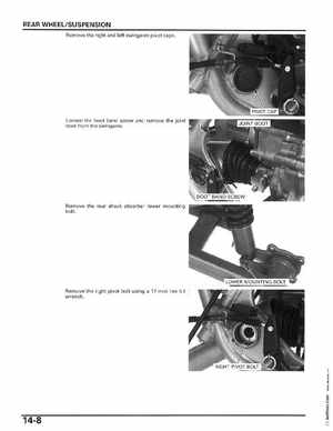 2006-2014 Honda FourTrax ATV TRX250 EX TRX250X Service Manual, Page 253