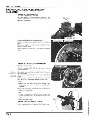 2006-2014 Honda FourTrax ATV TRX250 EX TRX250X Service Manual, Page 265