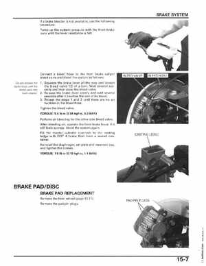 2006-2014 Honda FourTrax ATV TRX250 EX TRX250X Service Manual, Page 266