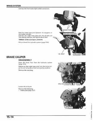 2006-2014 Honda FourTrax ATV TRX250 EX TRX250X Service Manual, Page 273