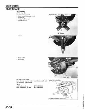 2006-2014 Honda FourTrax ATV TRX250 EX TRX250X Service Manual, Page 277