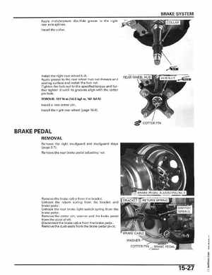 2006-2014 Honda FourTrax ATV TRX250 EX TRX250X Service Manual, Page 286
