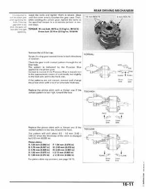 2006-2014 Honda FourTrax ATV TRX250 EX TRX250X Service Manual, Page 298