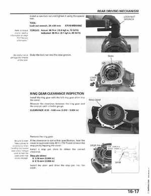 2006-2014 Honda FourTrax ATV TRX250 EX TRX250X Service Manual, Page 304