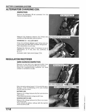 2006-2014 Honda FourTrax ATV TRX250 EX TRX250X Service Manual, Page 316