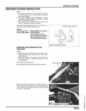 2006-2014 Honda FourTrax ATV TRX250 EX TRX250X Service Manual, Page 322