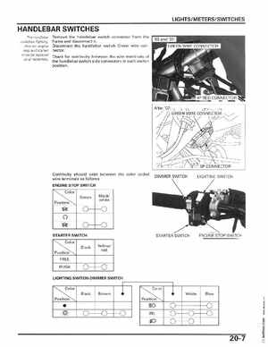 2006-2014 Honda FourTrax ATV TRX250 EX TRX250X Service Manual, Page 346