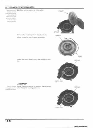 2006 Honda TRX680 Rincon Factory Service Manual, Page 242