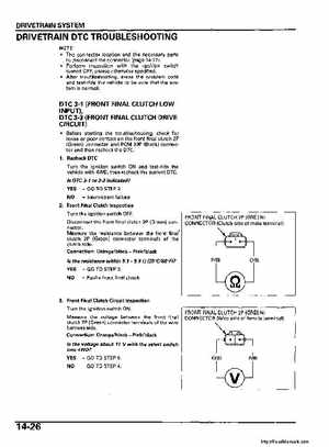 2006 Honda TRX680 Rincon Factory Service Manual, Page 308