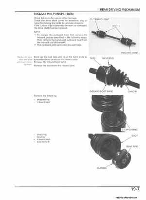 2006 Honda TRX680 Rincon Factory Service Manual, Page 483