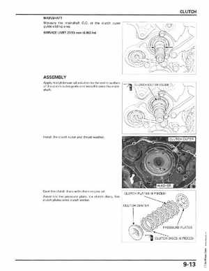 2007-2009 Honda TRX300EX TRX300X service manual, Page 161