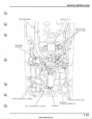 2008-2009 Honda TRX700 X X (TRX 700 XX) Factory Service Manual, Page 35