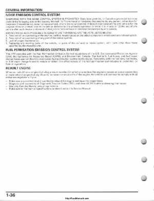 2008-2009 Honda TRX700 X X (TRX 700 XX) Factory Service Manual, Page 40