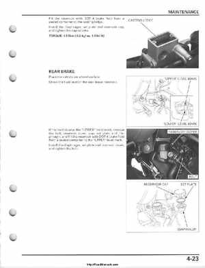 2008-2009 Honda TRX700 X X (TRX 700 XX) Factory Service Manual, Page 87