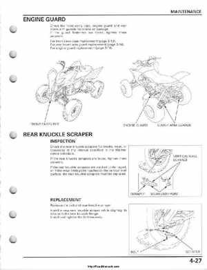 2008-2009 Honda TRX700 X X (TRX 700 XX) Factory Service Manual, Page 91