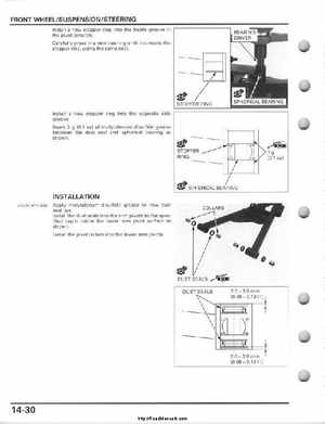 2008-2009 Honda TRX700 X X (TRX 700 XX) Factory Service Manual, Page 356