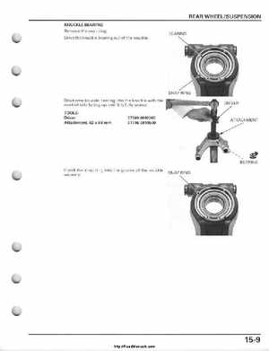 2008-2009 Honda TRX700 X X (TRX 700 XX) Factory Service Manual, Page 375