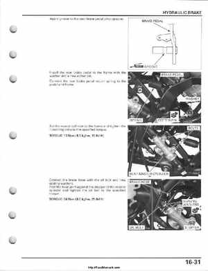 2008-2009 Honda TRX700 X X (TRX 700 XX) Factory Service Manual, Page 421