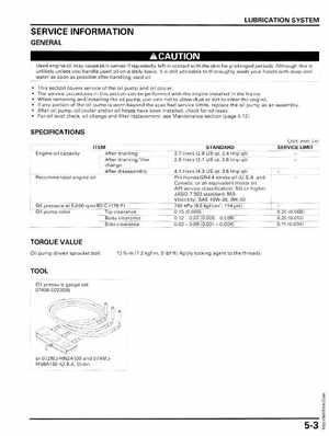 2009-2012 Honda MUV700 Big Red Service Manual, Page 128