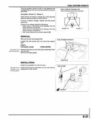 2009-2012 Honda MUV700 Big Red Service Manual, Page 178